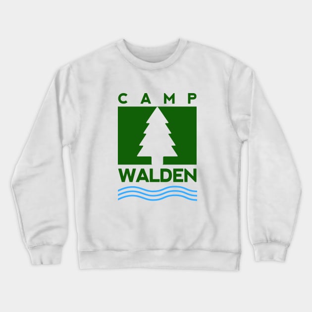 Camp Walden Crewneck Sweatshirt by dumbshirts